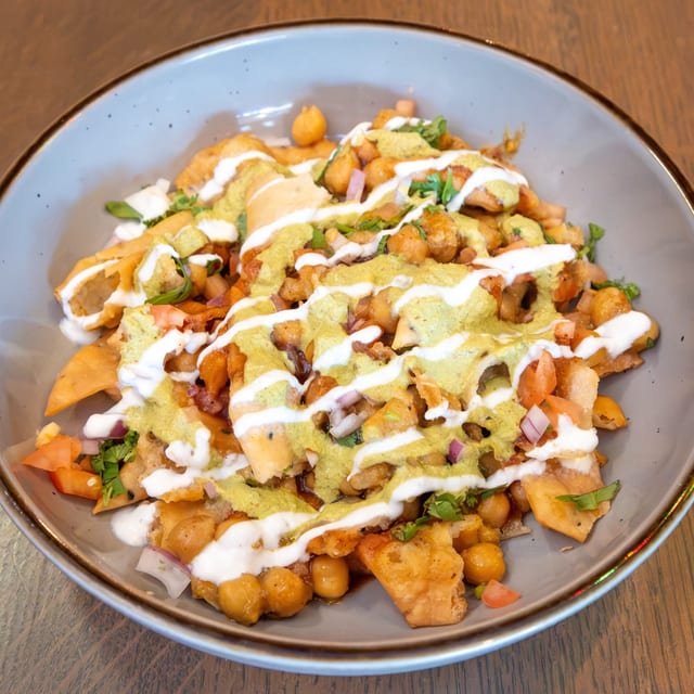 Samosa Chaat.