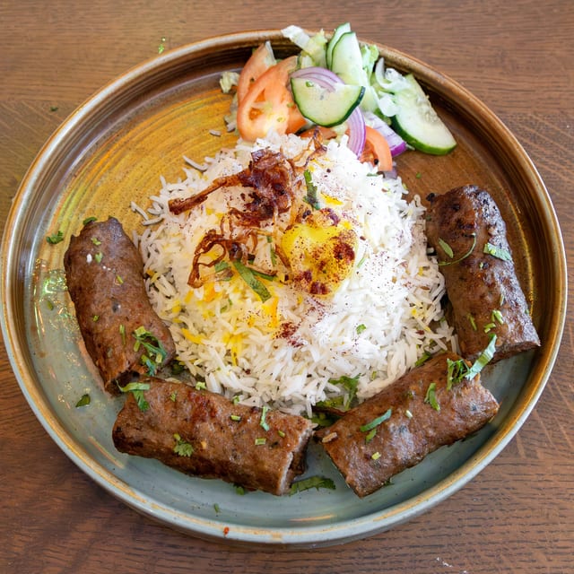 Beef Seekh Kabab.